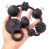 AnalMasterBalls Boules anales vibrantes Beads Vibes M 36 x 4.5cm